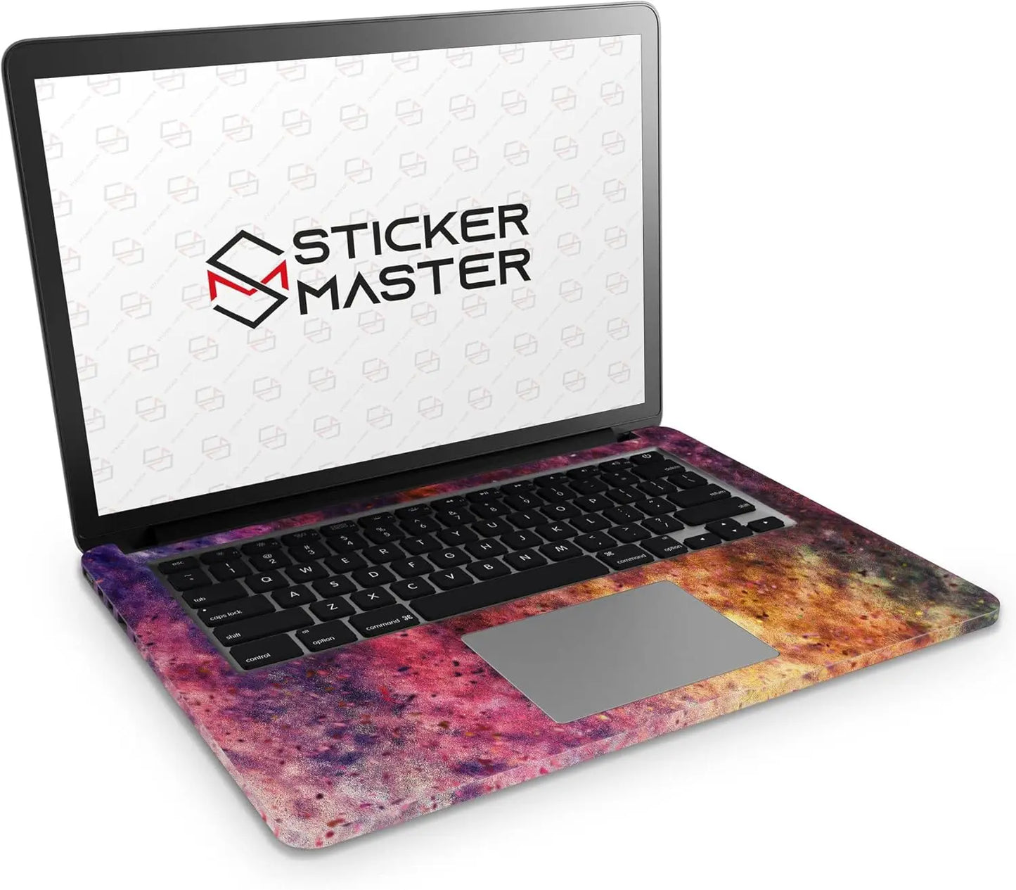 Sticker Master Colorful Dust 8 Evrensel Sticker Dizüstü Bilgisayar Vinil Sticker Decal 12" 13" 13.3" 14" 15" 15.4" 15.6 inç Dizüstü Bilgisayar Çıkartma Koruyucu Macbook Asus Acer Hp Lenovo Huawei Dell İçin - Sticker Master