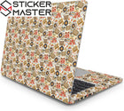 Retro Müzik Laptop Sticker Nostaljik Seti | Sticker Master