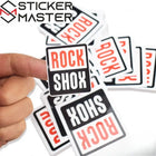 Rock Shox Sticker Bisiklet Amortisör Logo Etiketi | Sticker Master