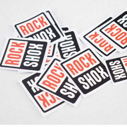 Rock Shox Sticker Bisiklet Amortisör Logo Etiketi | Sticker Master - Sticker Master
