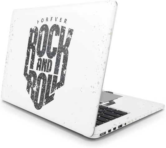 Sticker Master Music Retro Forever Rock And Roll Evrensel Sticker Dizüstü Bilgisayar Vinil Sticker Decal 12" 13" 13.3" 14" 15" 15.4" 15.6 inç Dizüstü Bilgisayar Çıkartma Koruyucu Macbook Asus Acer Hp Lenovo Huawei Dell İçin - Sticker Master