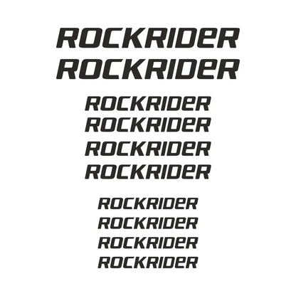 Rockrider Bisiklet Sticker Seti Kadro Dağ Bisikleti | Sticker Master