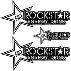 Rockstar Energy Sticker Seti Motor Kask Araba | Sticker Master