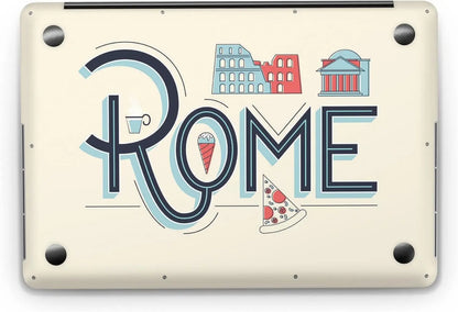 Sticker Master Rome Evrensel Sticker Dizüstü Bilgisayar Vinil Sticker Decal 12" 13" 13.3" 14" 15" 15.4" 15.6 inç Dizüstü Bilgisayar Çıkartma Koruyucu Macbook Asus Acer Hp Lenovo Huawei Dell İçin - Sticker Master