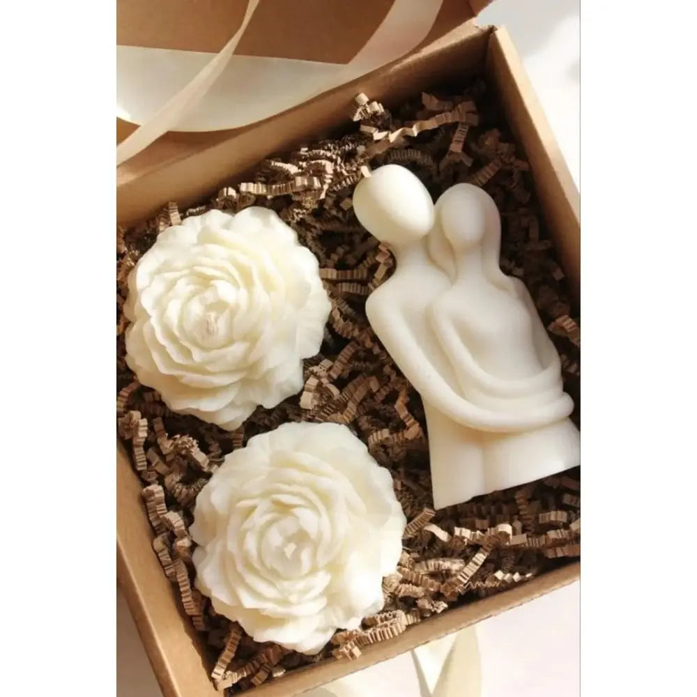 Sticker Master Home Kokulu Sarılan Sevgili Mum