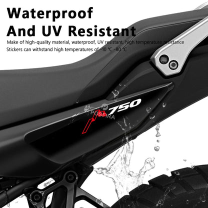 Honda Transalp XL 750 Sticker Seti | 2023-2025 Yan Panel Logosu 2 Adet - Sticker Master