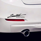 Sticker Master Limited Edition Araç Sticker (2 Adet) Etiket Araba Gövde Cam Dekor Su Geçirmez Sticker Motosiklet Çıkartmaları