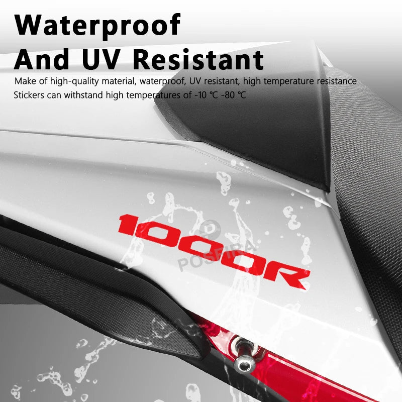 Honda CB1000R Sticker Seti | Neo Sports Café Yan Kapak Logosu (2008-2024) - Sticker Master