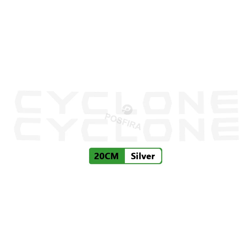 Cyclone Uyumlu Logo Sticker | Yan Grenaj - Sticker Master