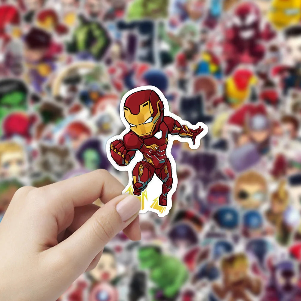 Disney Cool Super Kahraman Anime Sticker Set | Sticker Master