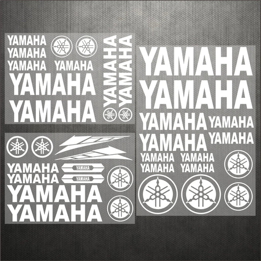 Sticker Master Yamaha Motosiklet ve Kask için Komple Vinil Sticker Seti