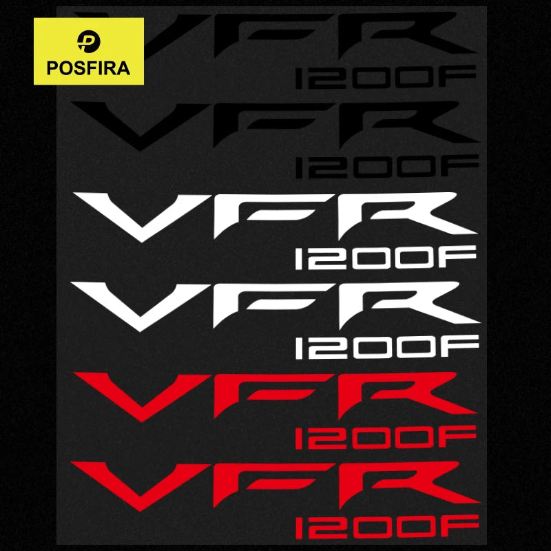 Honda VFR 1200F Sticker Seti | 2010-2016 Yan Grenaj Logosu (2 Adet) - Sticker Master