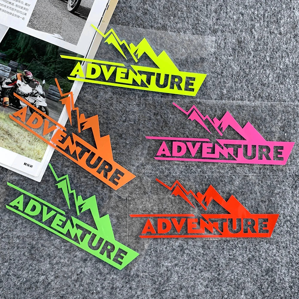 Adventure Motosiklet Sticker Seti Su Geçirmez | Sticker Master
