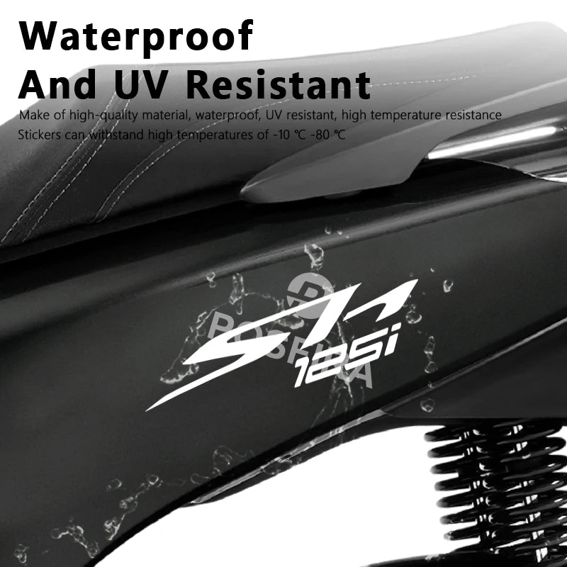 Honda SH 125i Sticker Seti | 2010-2024 Yan Grenaj Logosu (2 Adet) - Sticker Master