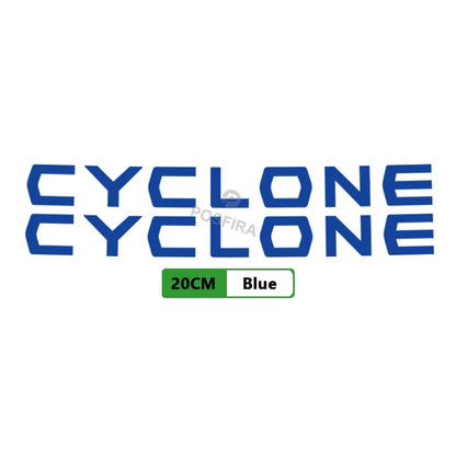 Cyclone Uyumlu Logo Sticker | Yan Grenaj - Sticker Master