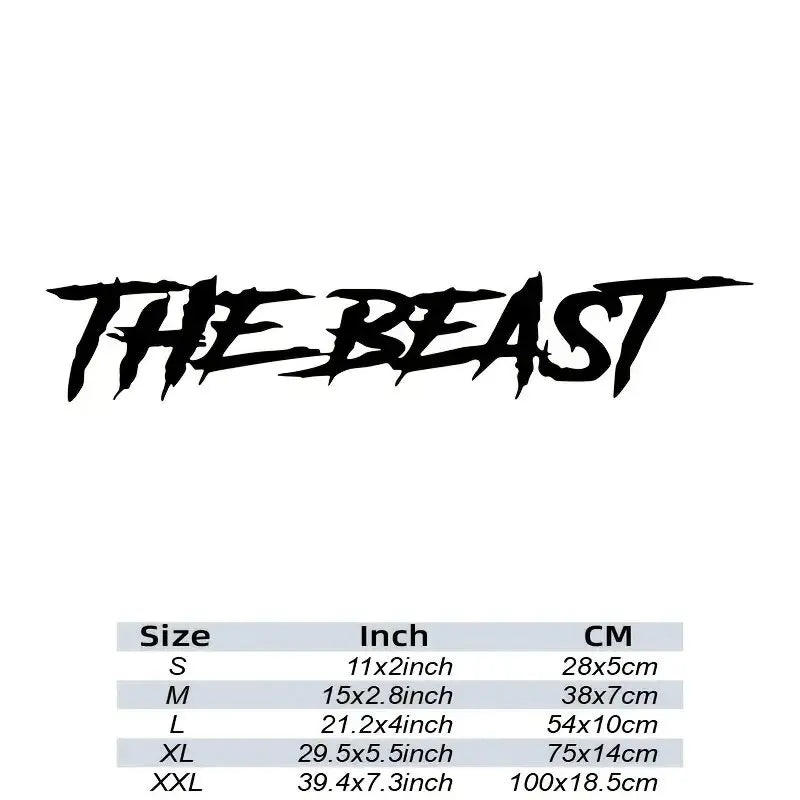 The Beast Özel Oto Araç Sticker | Sticker Master