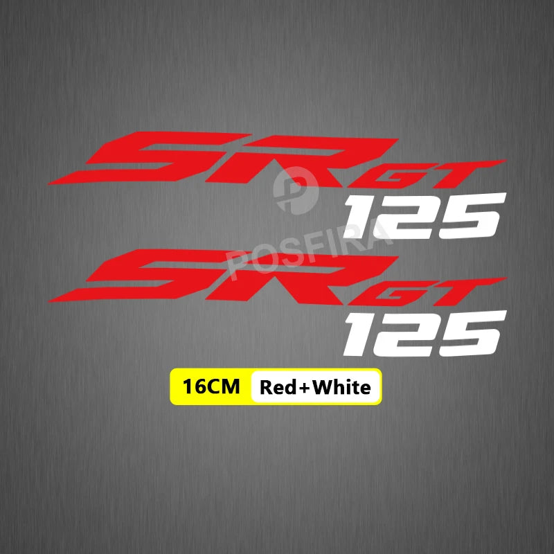 Aprilia SR GT 125 Motorcycle Sticker Waterproof | Sticker Master