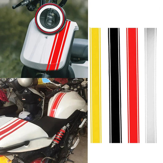 Sticker Master 50 Cm Motosiklet Yakıt Deposu Tank Motor Sticker Etiket Yapıştırma