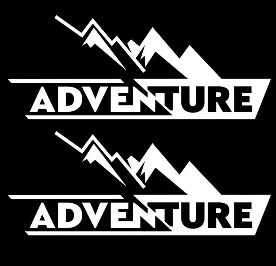 Adventure Motosiklet Sticker Seti Su Geçirmez | Sticker Master
