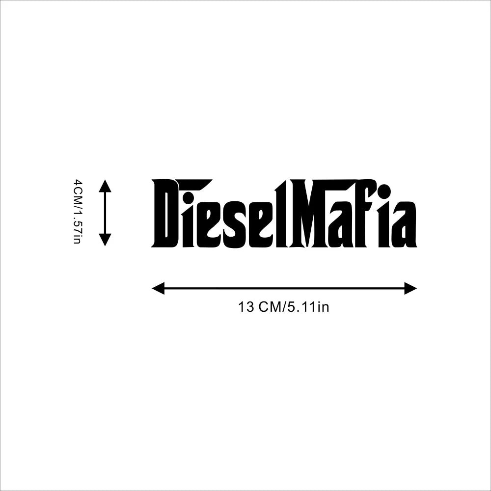 Diesel Mafia Holografik Araba Stickerı | Sticker Master