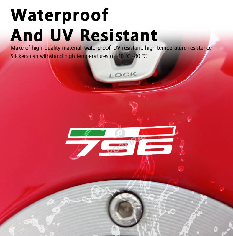 Ducati Monster 796 Motosiklet Sticker Seti | Sticker Master