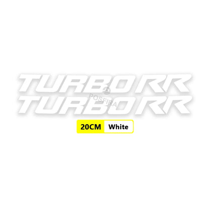 Can-Am Maverick X3 Turbo RR Sticker Seti | Yan Panel ve Kapı Logosu