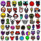 50’li Kafatası Korku Sticker Seti | Sticker Master