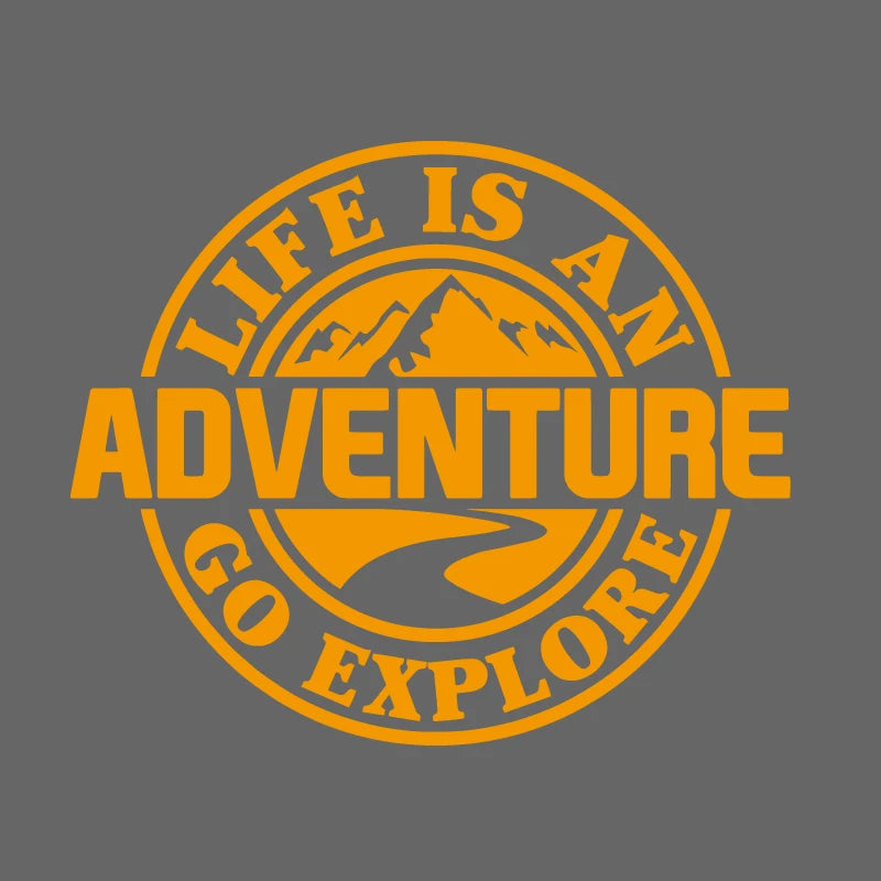 Life Is An Adventure Go Explore Macera Stickerı | Sticker Master