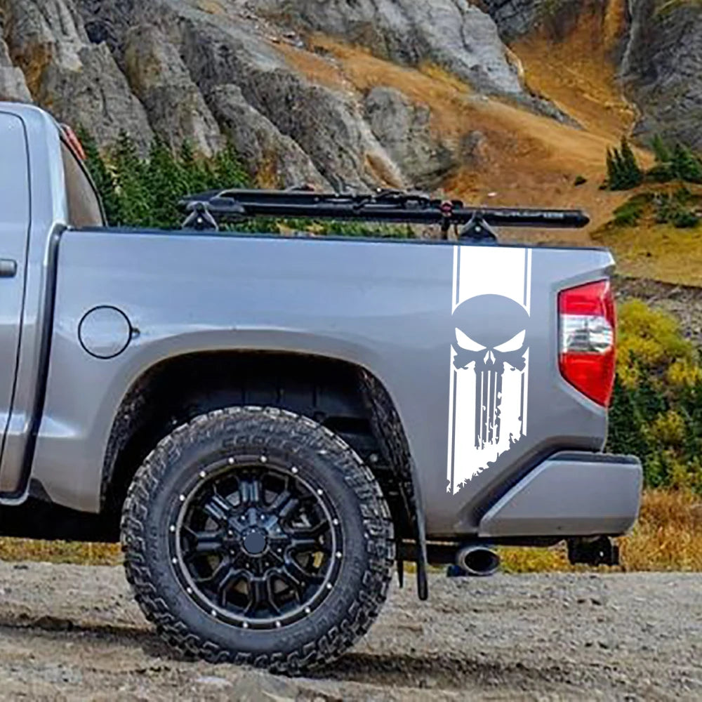 Ghost Skull Pickup Sticker Seti Su Geçirmez | Sticker Master