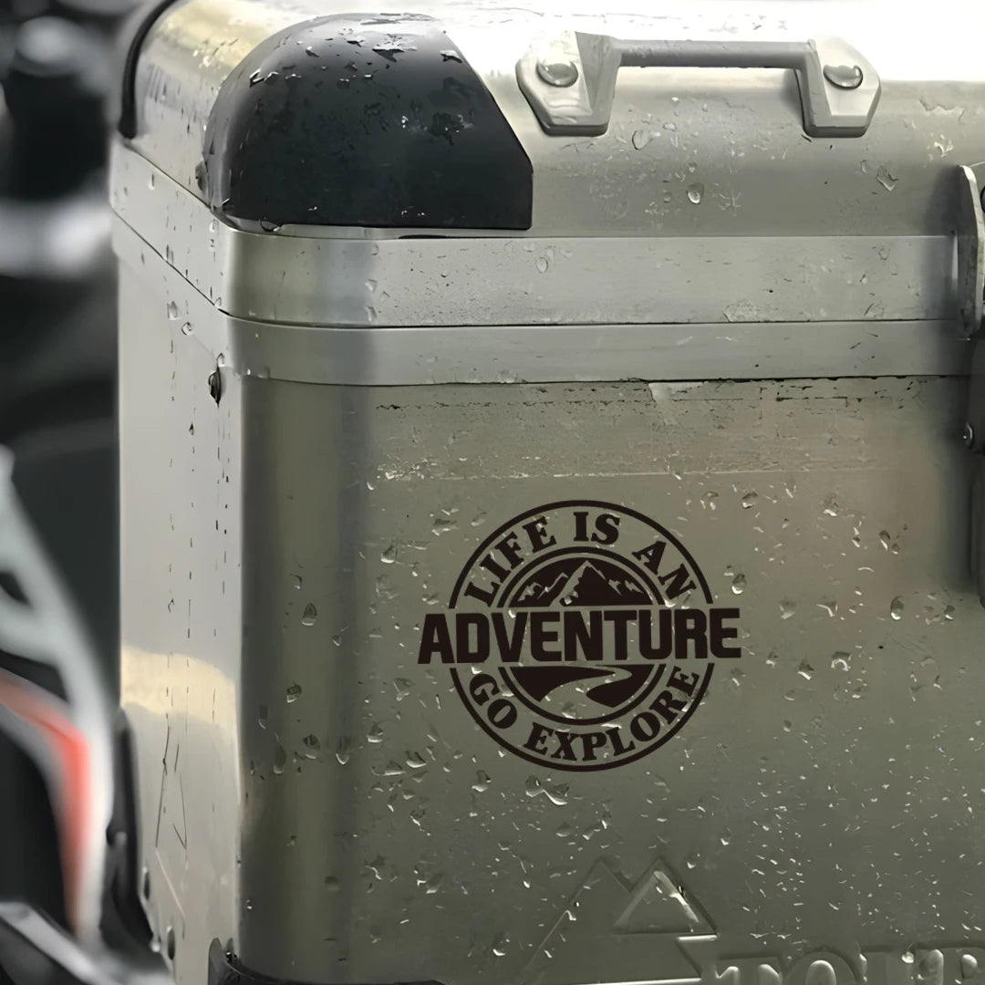 Life Is An Adventure Go Explore Macera Stickerı | Sticker Master