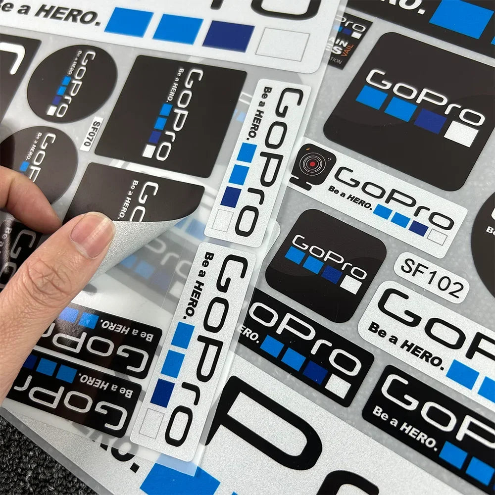 Sticker Master GoPro HERO Extreme Sports Sticker Motor Araç Çıkartma Etiket