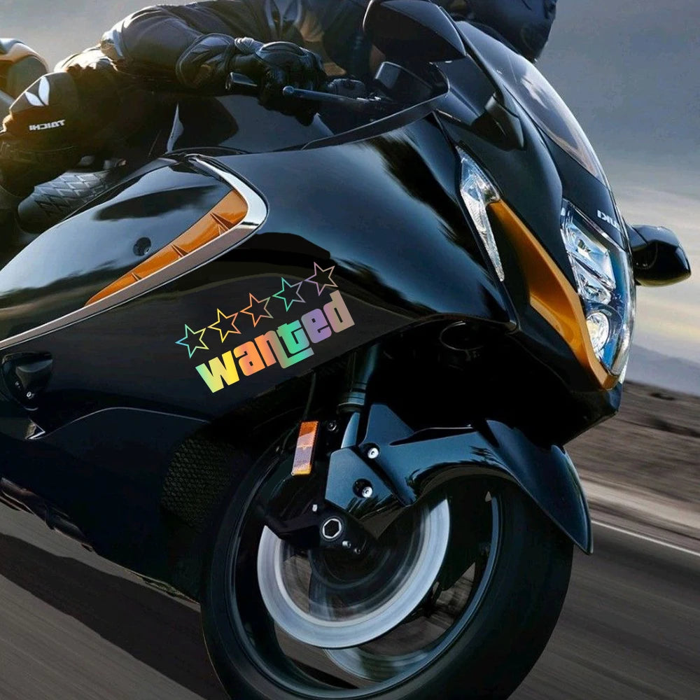 Sticker Master Wanted Araba Komik Çıkartmalar Oto Vinil Film GTA Çıkartmaları Araba Tampon Pencereleri Motosiklet Dizüstü Bilgisayar Duvarları Araba Aksesuar