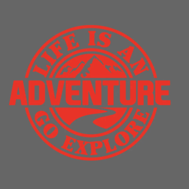 Life Is An Adventure Go Explore Macera Stickerı | Sticker Master