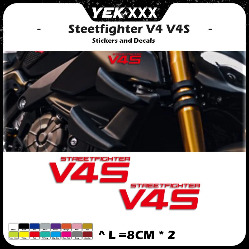 Ducati Streetfighter V4S Sticker Set | Sticker Master