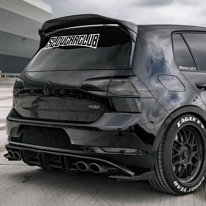 Sticker Master "SLOW CAR CLUB" JDM Ön Cam Sticker