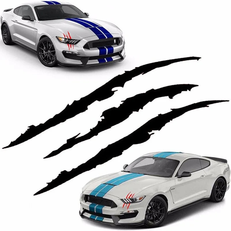 Sticker Master Pençe İzi Kaput & Far Sticker (Ghost Claw)