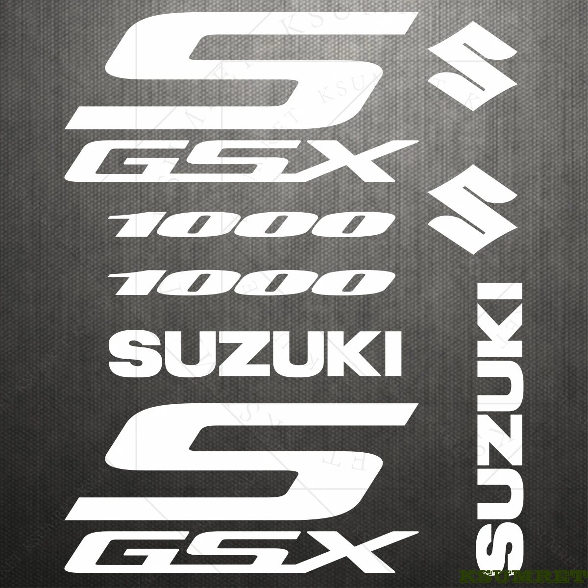 Suzuki GSX-S 1000 Sticker Seti Vinil Çıkartma Farklı Renkler | Sticker Master