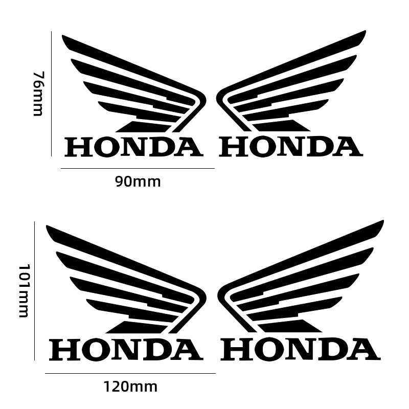 Sticker Master Honda CBR1000 CBR600RR CBR650R CB1000R CB1100 CB650F CBR300R VFR1200 Motosiklet Sticker Seti (Su Geçirmez 1 Çift)