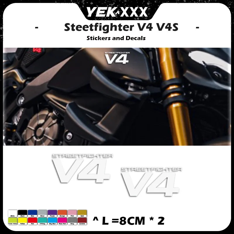 Ducati Streetfighter V4S Sticker Set | Sticker Master