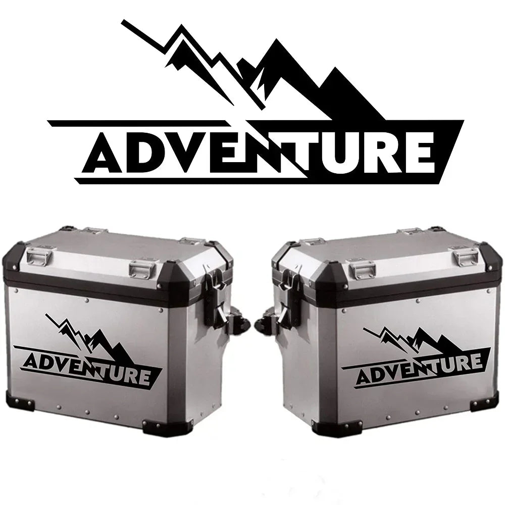 Adventure Motosiklet Sticker Seti Su Geçirmez | Sticker Master
