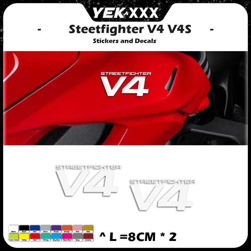 Ducati Streetfighter V4S Sticker Set | Sticker Master
