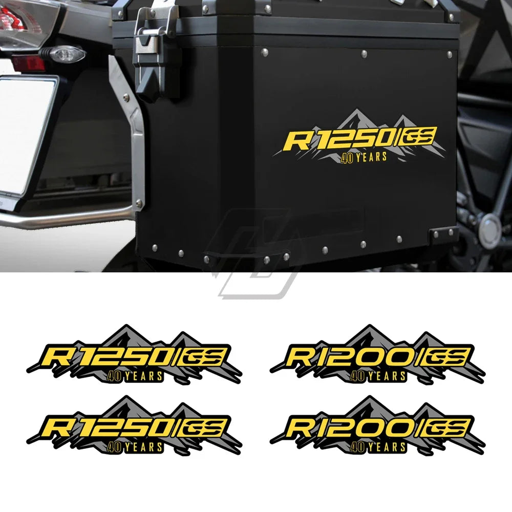 BMW R1200GS R1250GS Çanta Sticker Çıkartma Seti | Sticker Master