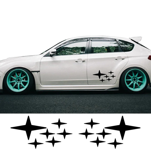 Sticker Master Araba Yan Çıkartma Sticker Etiket Yapıştırma Subaru Impreza WRX STI GDB GVB 2018 2009 2014 2002 2015 için Gövde Çizgili Çıkartmalar Koruyucu Aksesuarlar
