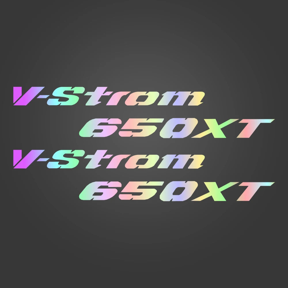 Sticker Master V-Strom 650 XT Gövde Sticker Seti – Su Geçirmez Sportif Tasarım (2015-2024)