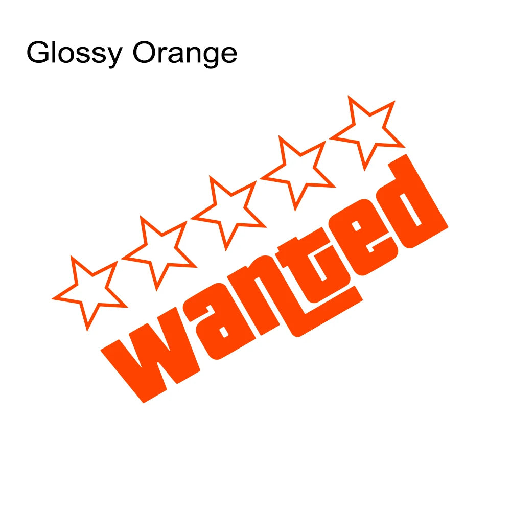 Sticker Master Wanted Araba Komik Çıkartmalar Oto Vinil Film GTA Çıkartmaları Araba Tampon Pencereleri Motosiklet Dizüstü Bilgisayar Duvarları Araba Aksesuar