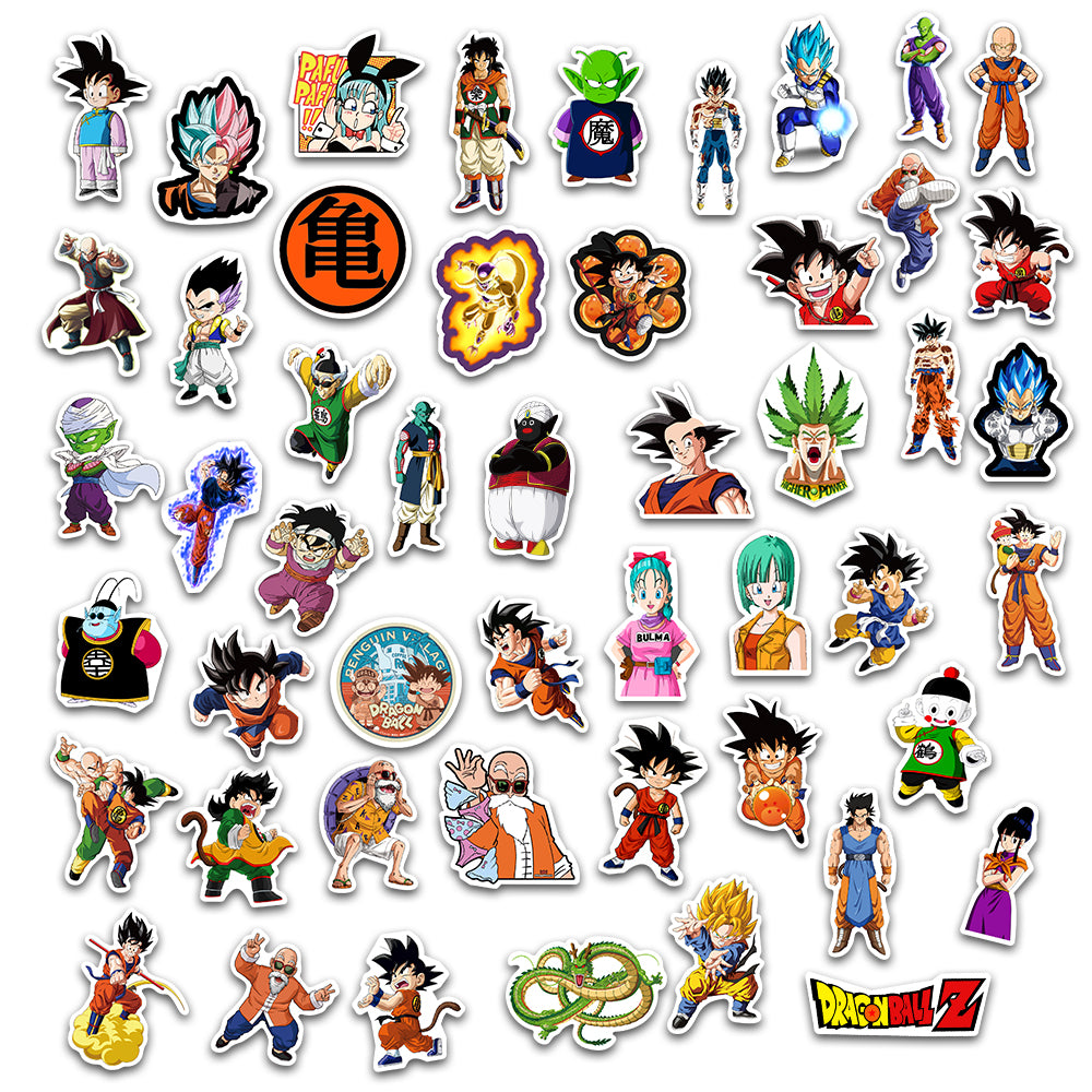 100’lü Dragon Ball Anime Sticker Seti | Sticker Master