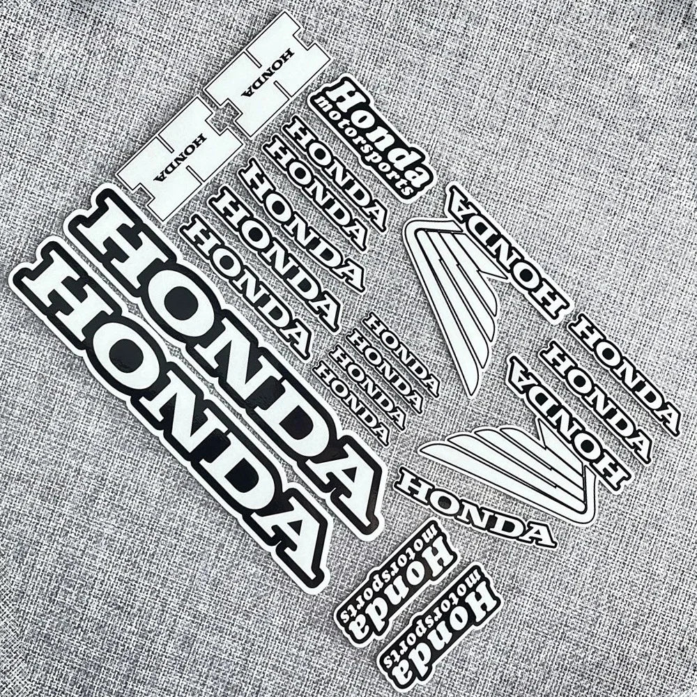 Honda Logo Motosiklet Sticker Seti | Sticker Master