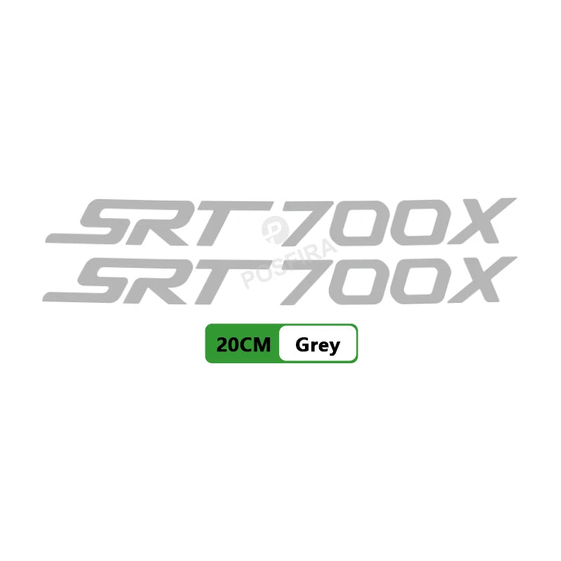 QJMotor SRT700X Sticker Seti Siyah Beyaz Kırmızı Gri Çıkartma | Sticker Master