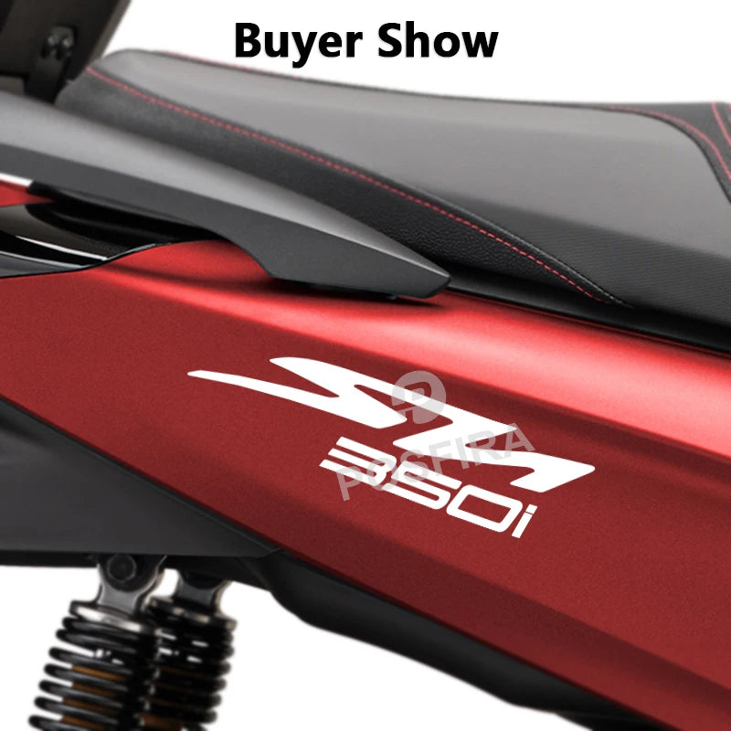 Honda SH 350i Sticker Seti | 2021-2025 Yan Grenaj Logosu (2 Adet) - Sticker Master