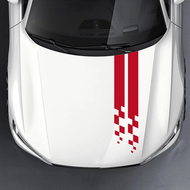 Sticker Master Universal Kaput Spor Şerit Plaid Sticker (2 Adet)